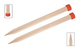 Спицы прямые "Jumbo Birch" 30мм/35см, KnitPro, 35272