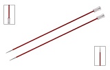 Спицы прямые "Zing" 9мм/25см, KnitPro, 47247
