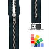 Застежка-молния YKK, неразъемная, рейка 5мм (ширина ленты 2,5см), длина 18см, Kleiber, 698-31